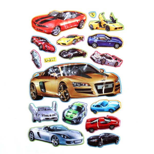 Наклейка "машины"