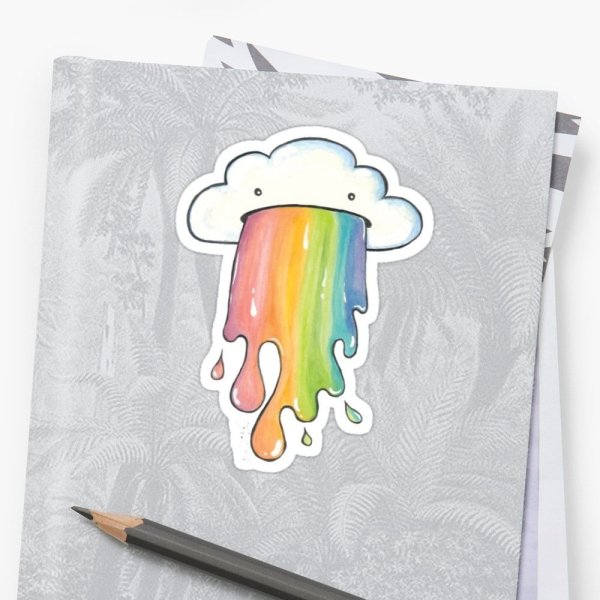 Стикеры маркерами