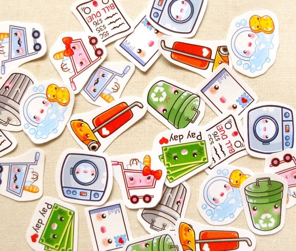 Стикеры маркерами