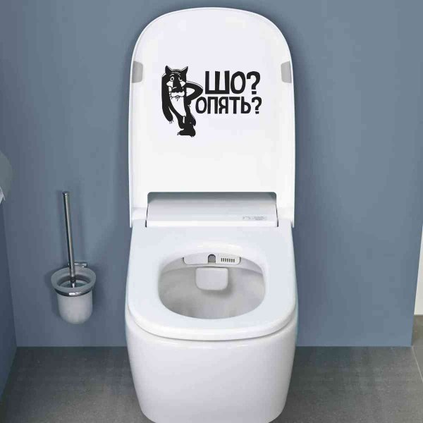 Наклейки на унитаз