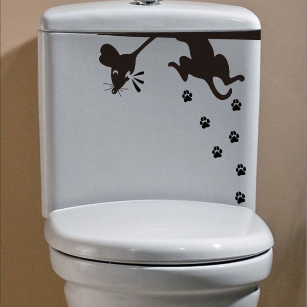 Наклейки на унитаз