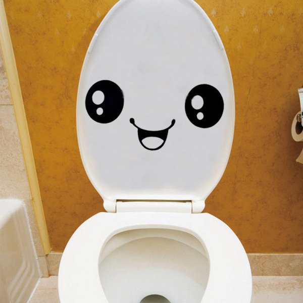 Наклейки на унитаз прикольные
