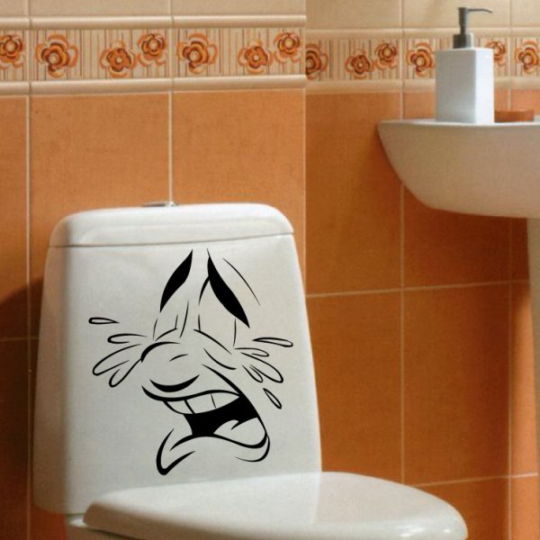 Наклейки на унитаз
