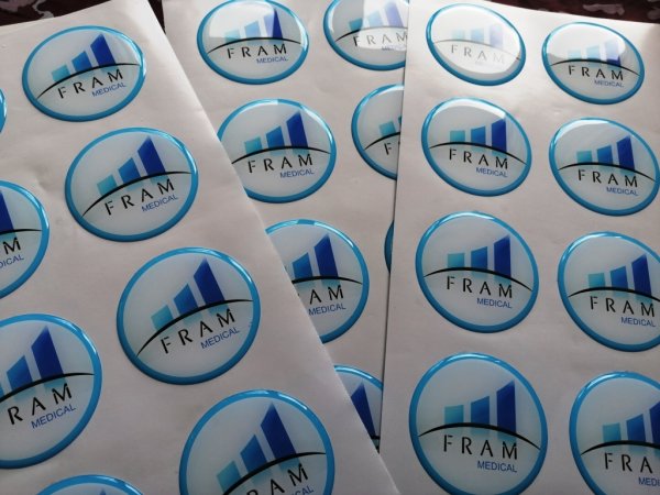 Наклейки объёмные