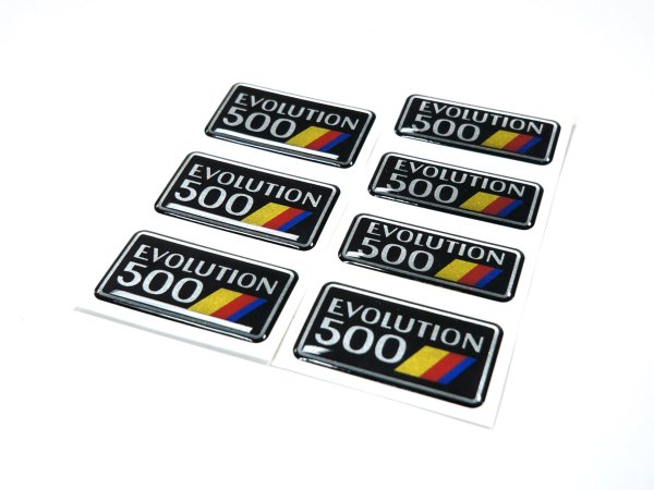 Объёмные полимерные наклейки