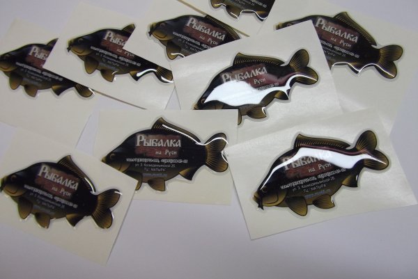 Наклейки объёмные