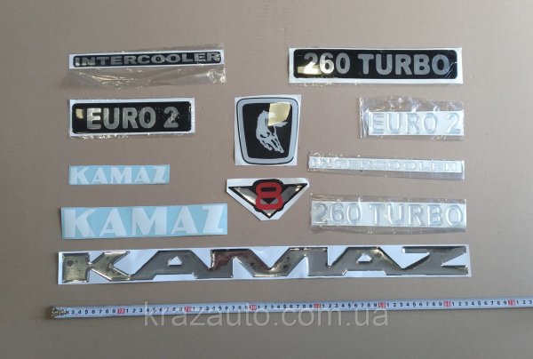 Наклейки на КАМАЗ кабину
