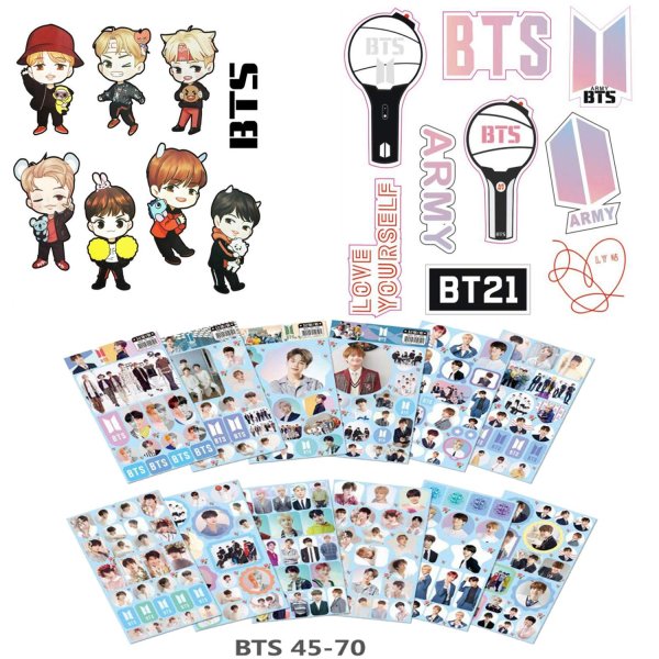 Наклейка БТС АРМИ