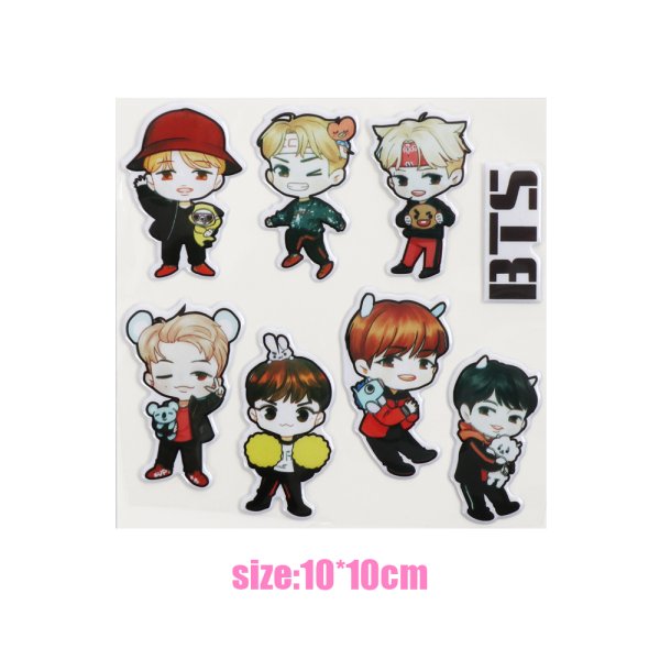 Наклейки БТС BTS