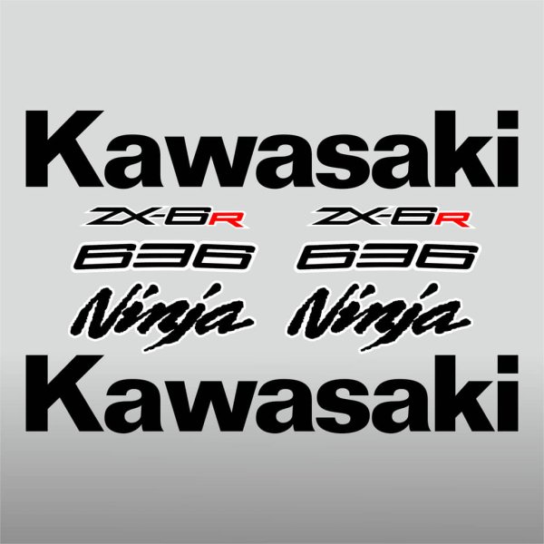 Наклейки на Кавасаки zx6r