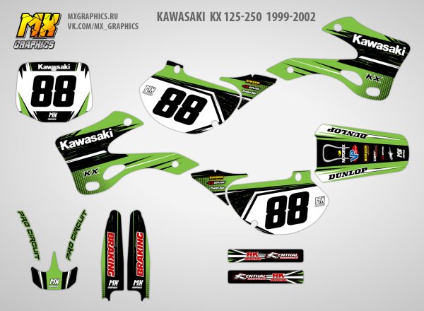 Kawasaki KX 250 1999-2002