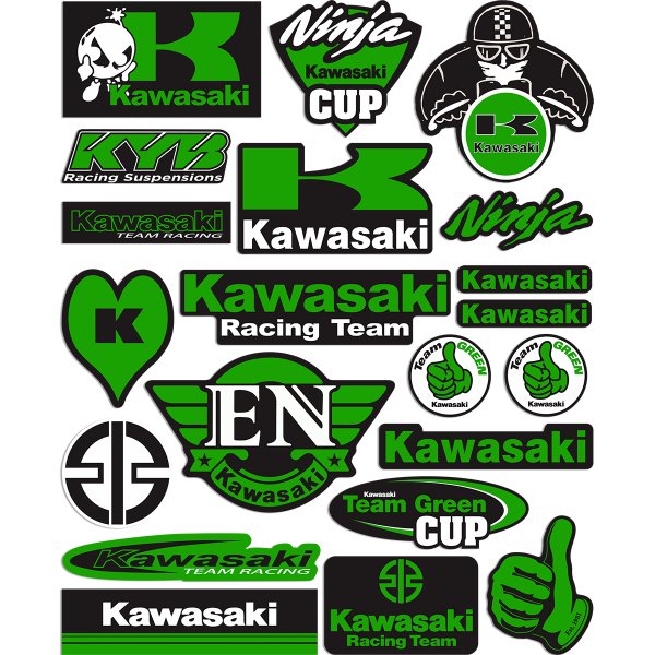 Графика для мотоцикла Kawasaki 2022