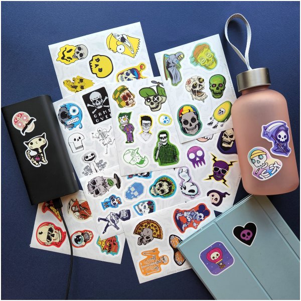 Виниловые наклейки я люблю биологию