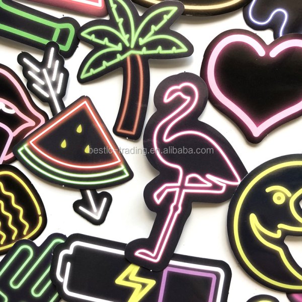 Наклейки Неоновые