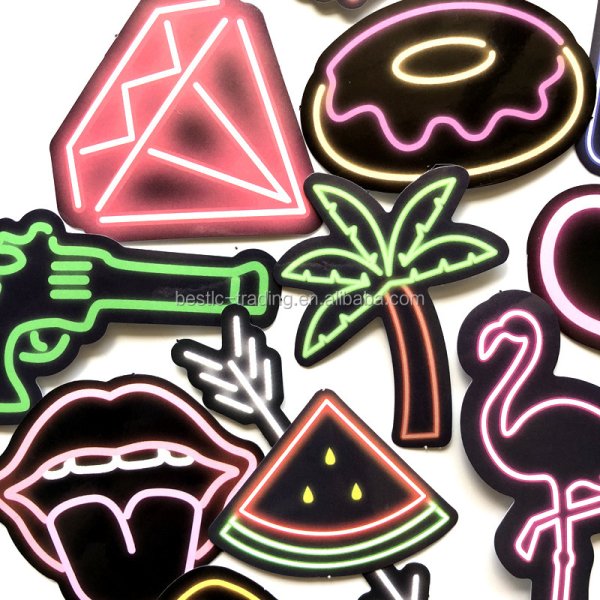 Стикеры неон