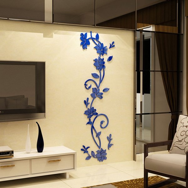 Интерьерные наклейки в гостиную