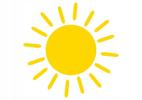 Стикер солнышко