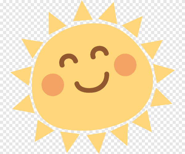Стикер солнышко