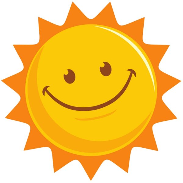 Солнце улыбка