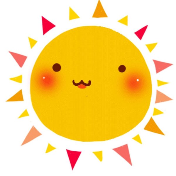 Кавайное солнце