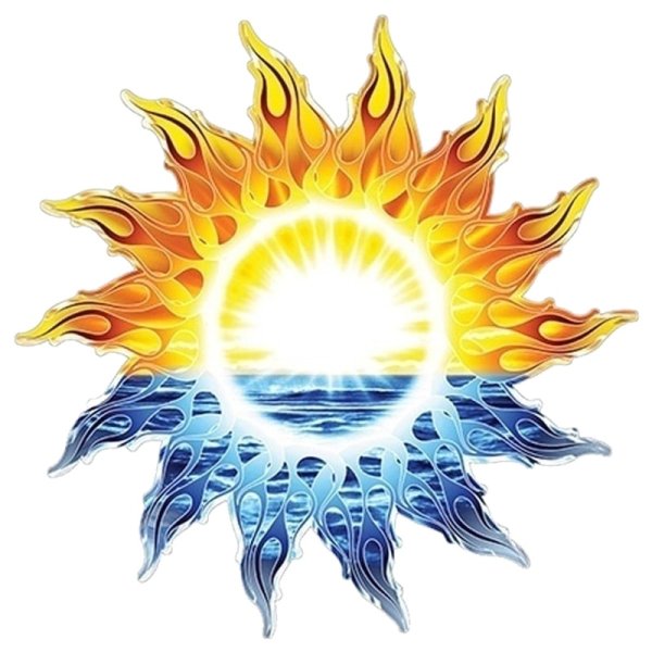 Стикеры Мороз и солнце