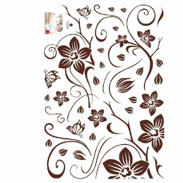 Виниловая наклейка на шкаф купе