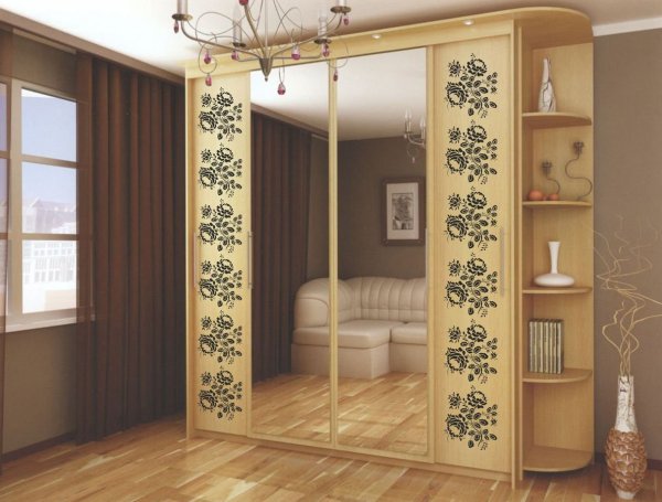 Наклейки на шкаф купе