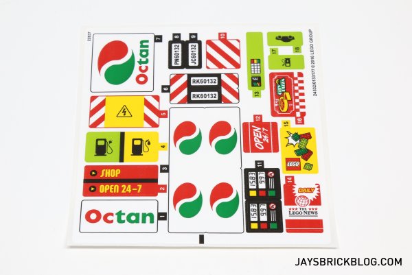 Лего наклейки на детали