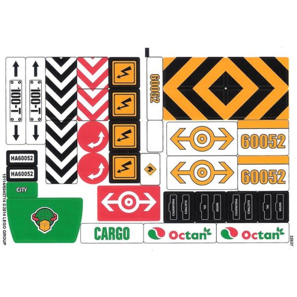 Лего 7939 наклейки