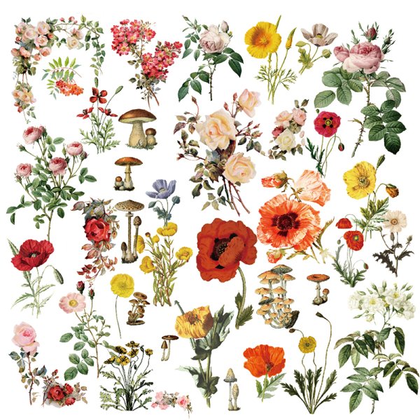 Скрапбукинг цветы