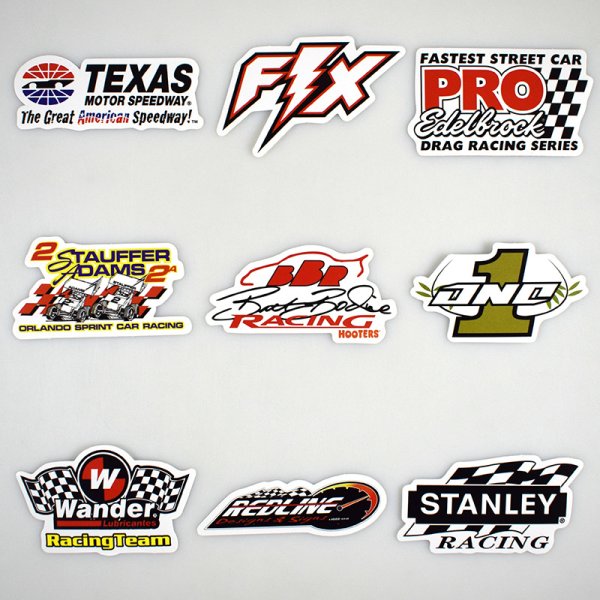 Наклейки на гоночные машины