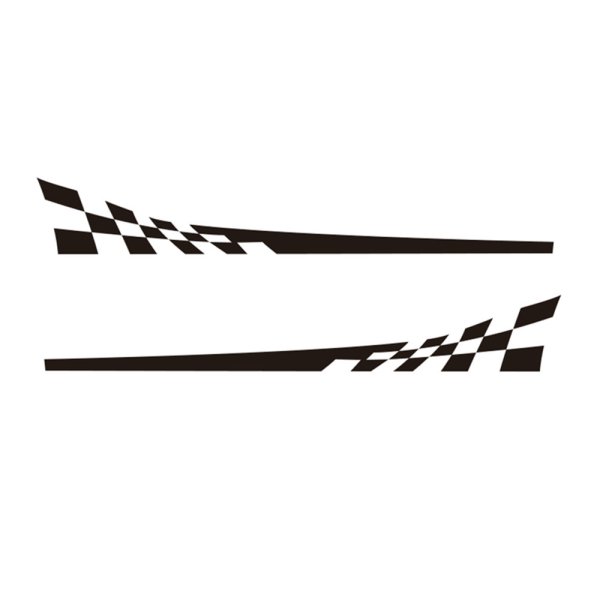 Наклейки на гоночные авто полосы