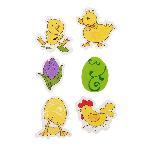 Курица с цыплятами вектор