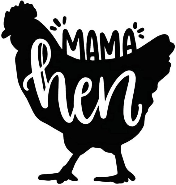 Мини наклейки с курами