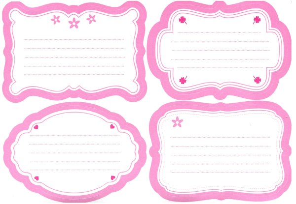 Стикеры для тетрадей