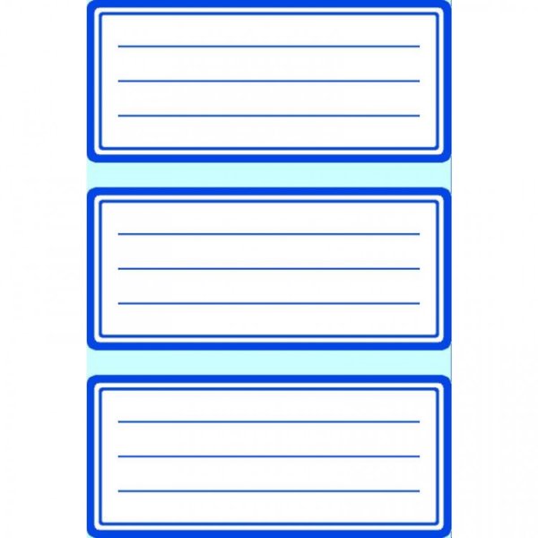 Стикеры для подписывания тетрадей