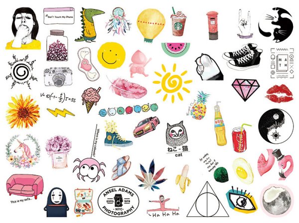 Наклейки молодежные