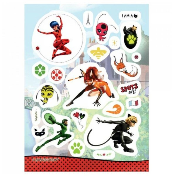 Наклейки леди баг