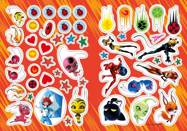 Наклейки леди баг и супер