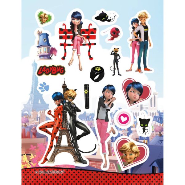 ЛЕДИБАГ И супер кот наклейки