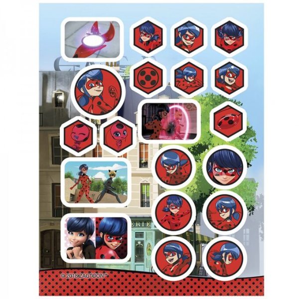 Наклейки леди баг