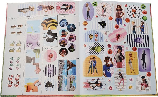 Наклейки журналы супер кота