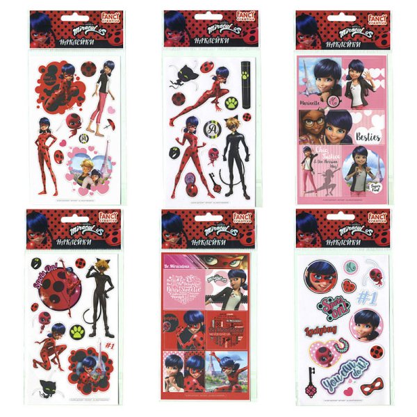 150 Наклеек леди баг и супер-кот