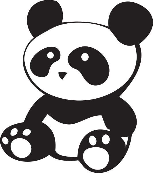 Стикеры "Панда"