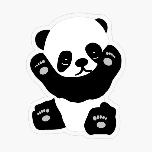 Раскраски милые пандочки