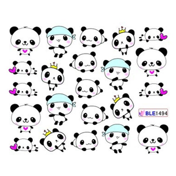 Наклейки пандочки