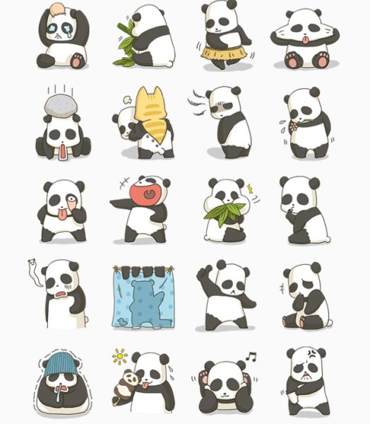 Эмодзи Панда