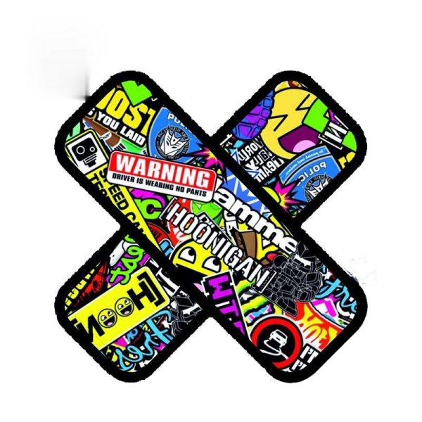 Наклейка на авто "пластырь"