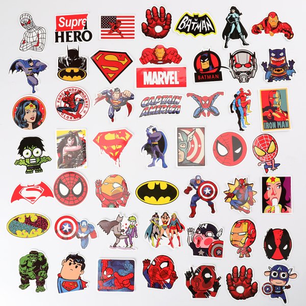 Герои Марвел Стикеры