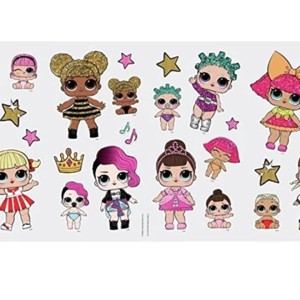 Куклы ЛОЛ наклейки ЛОЛ